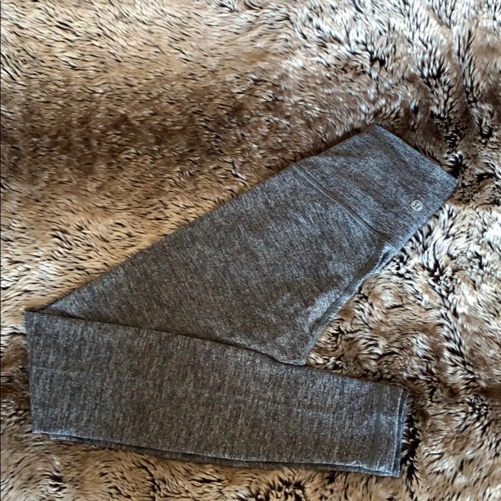 Wunder Under High Rise Tight in Heathered Grey